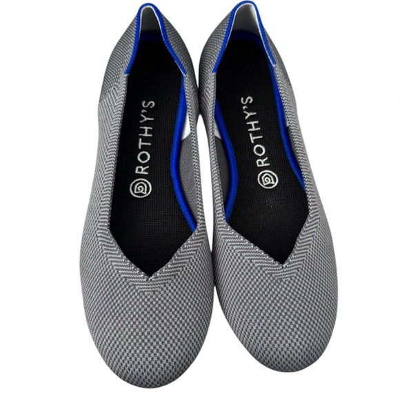 Rothy's Shoes - Rothy’s Flats Size 9 Birdseye Gray Grey